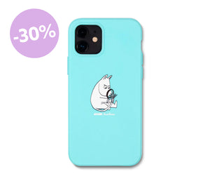 Moomintroll's Tail iPhone Case Biodegradeable - Light Blue