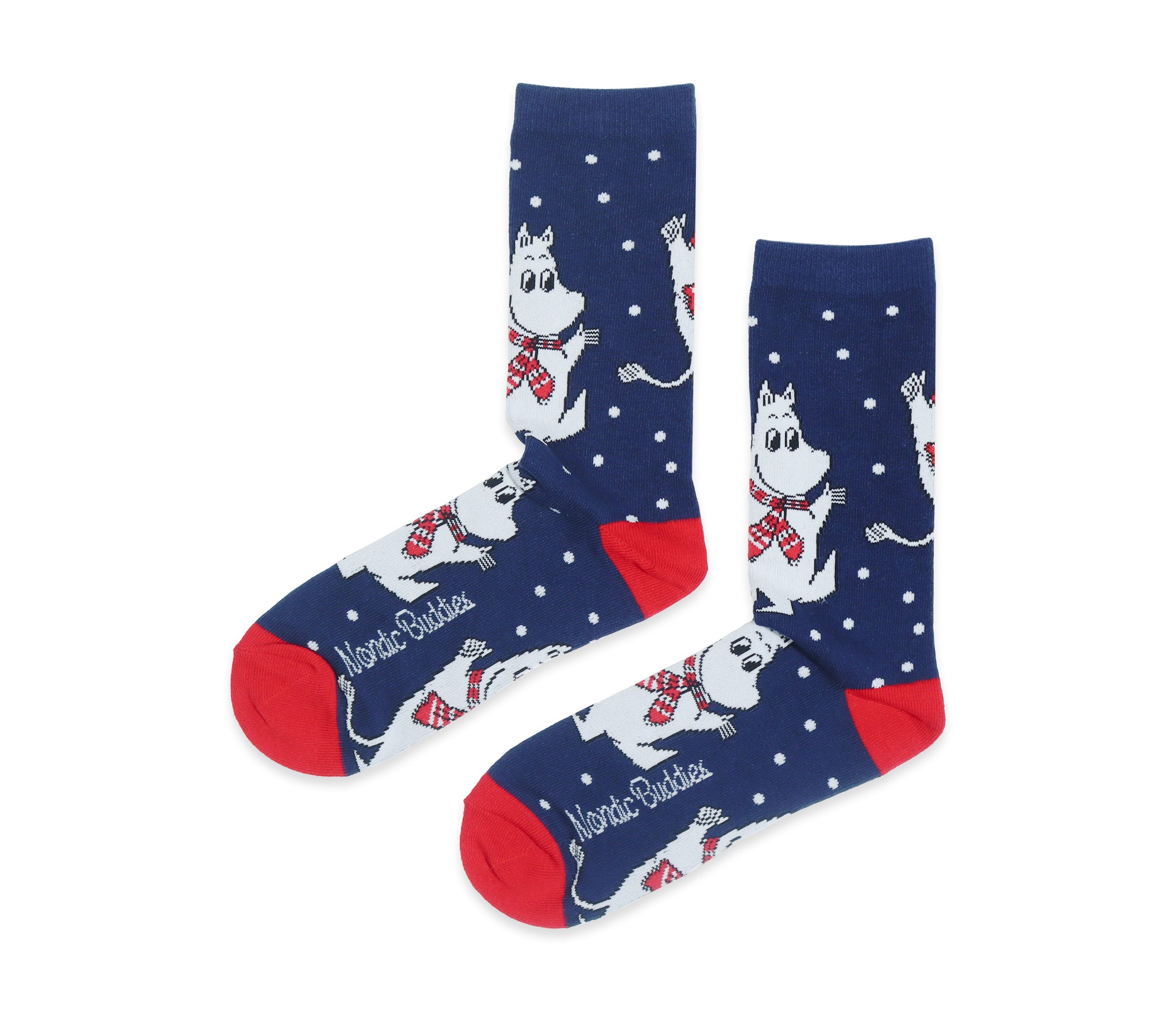 Moomintroll Winter Men Socks - Navy