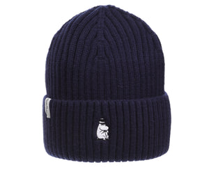 Moominpappa Winter Hat Beanie Adult - Navy Blue