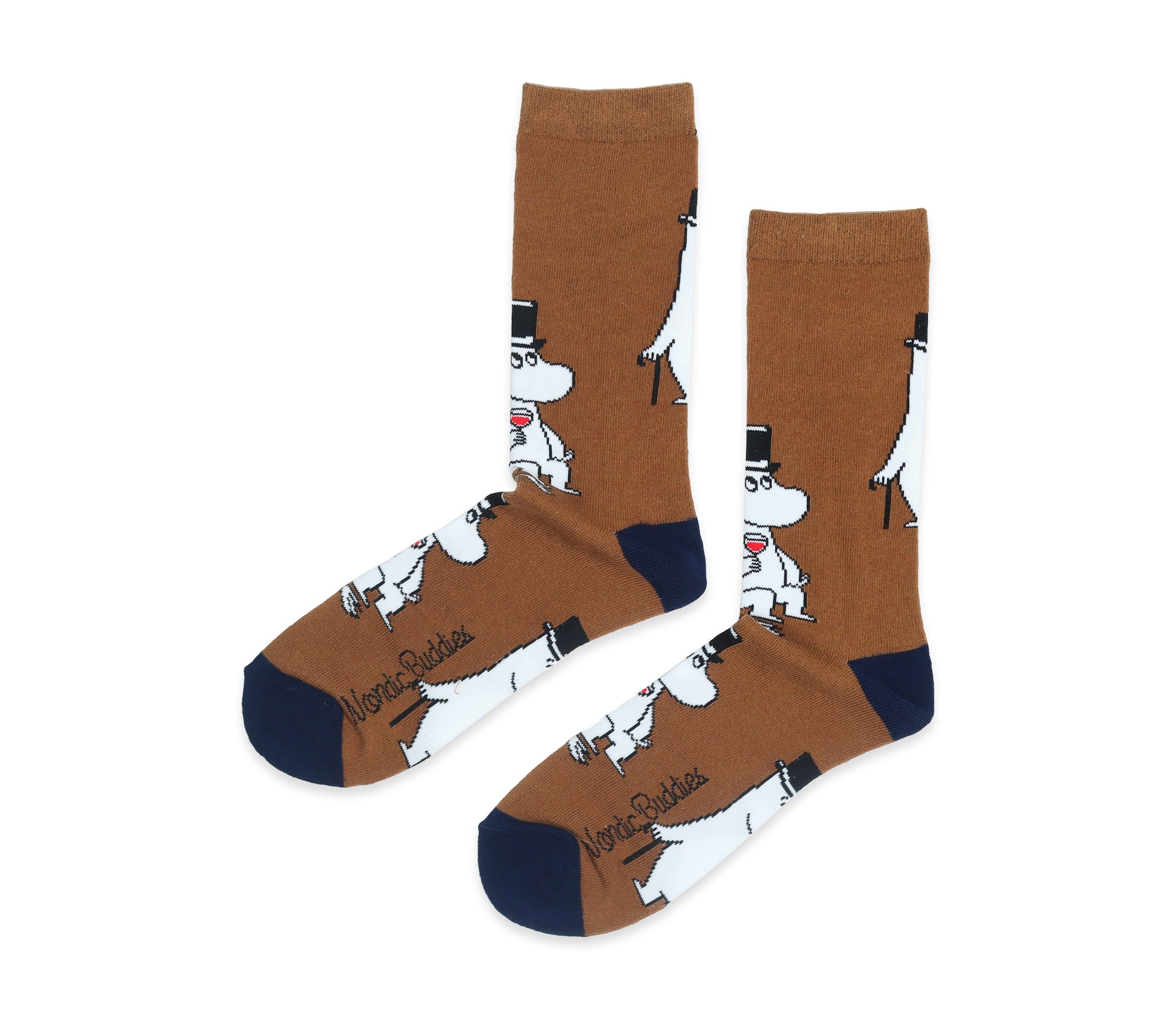 Moominpappa Men Socks - Brown