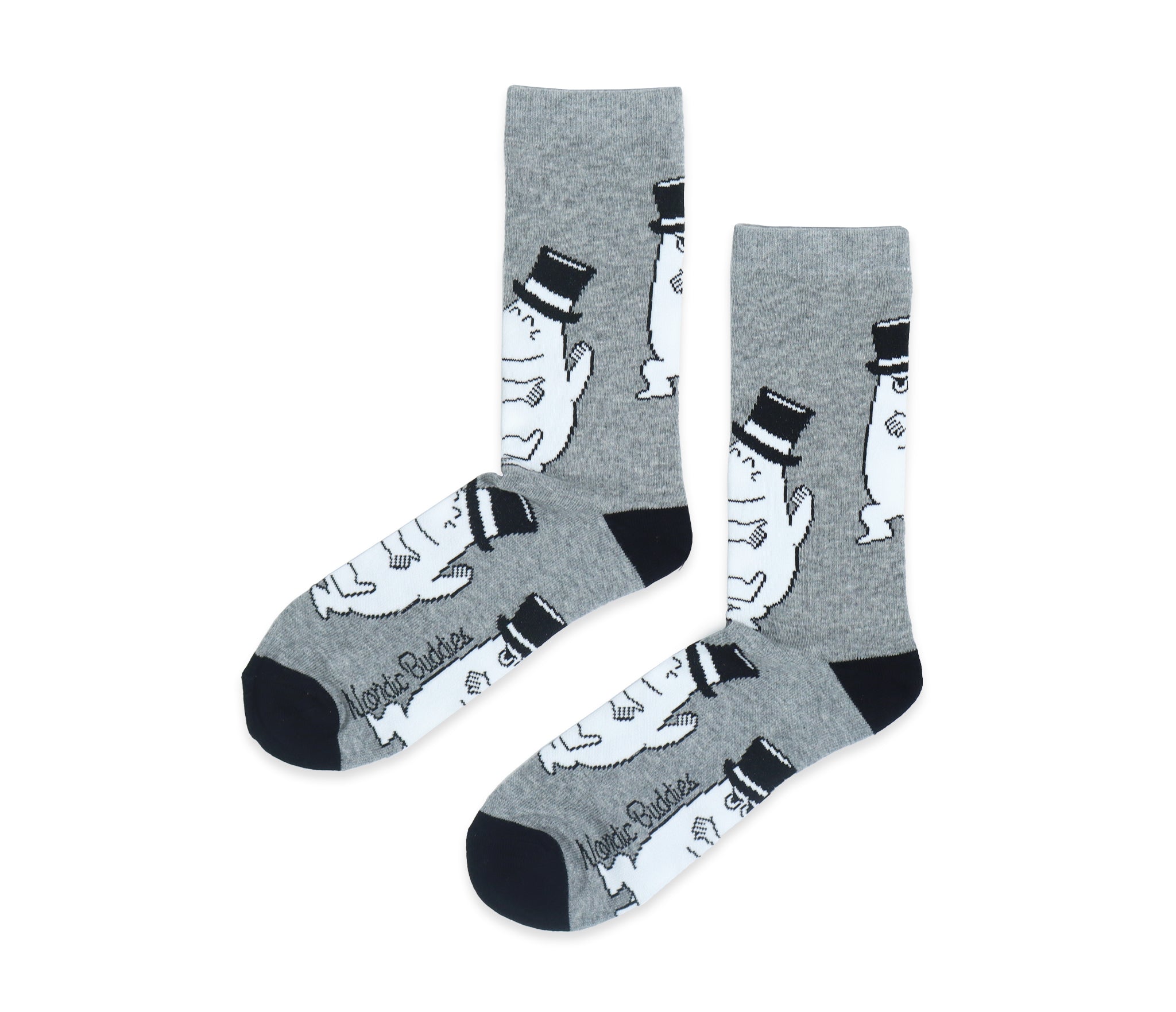 Moominpappa Men Socks - Grey
