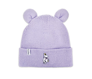 Snorkmaiden Winter Hat With Ears Kids - Purple