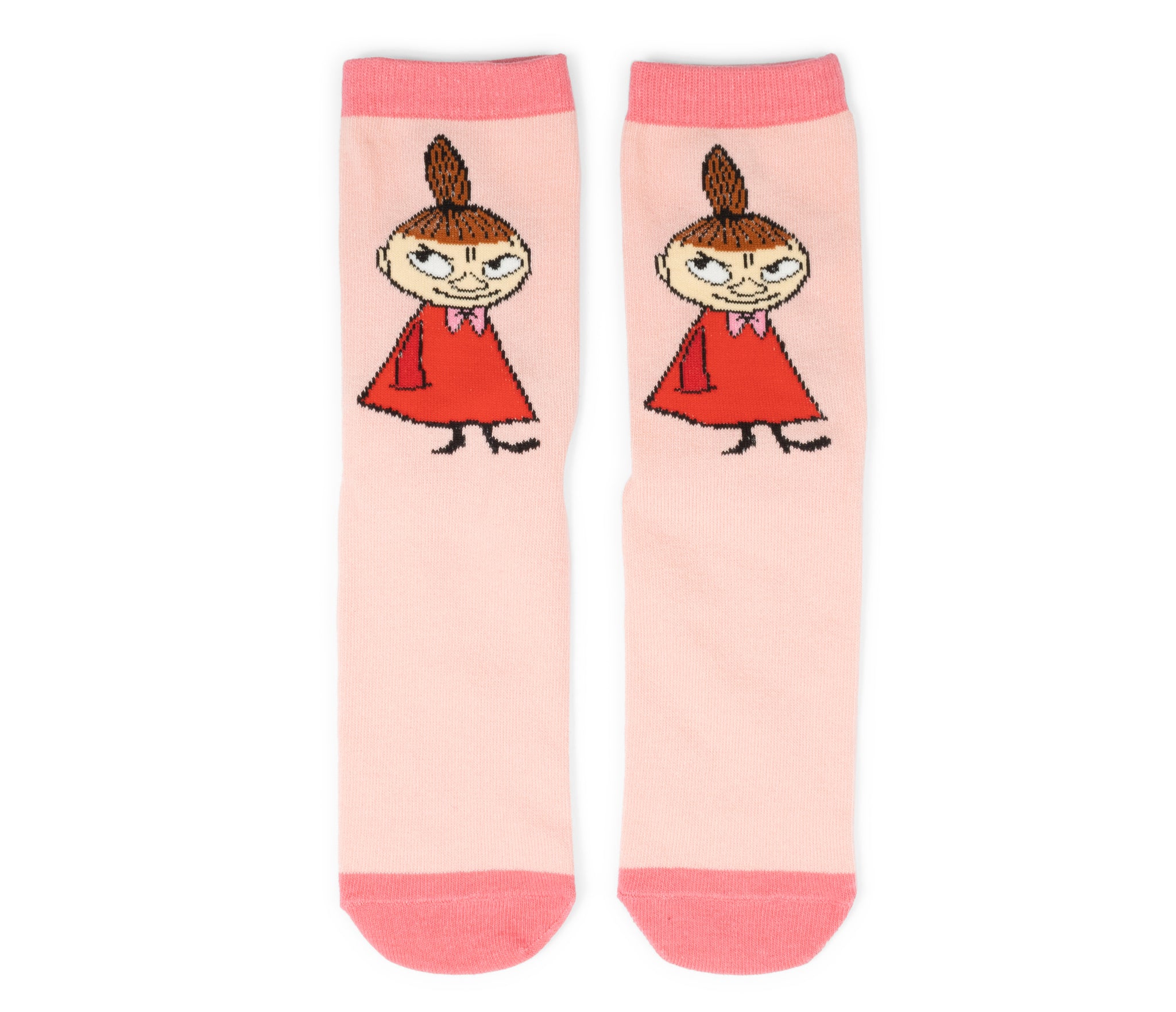 Little Mys Butt Ladies Socks - Pink