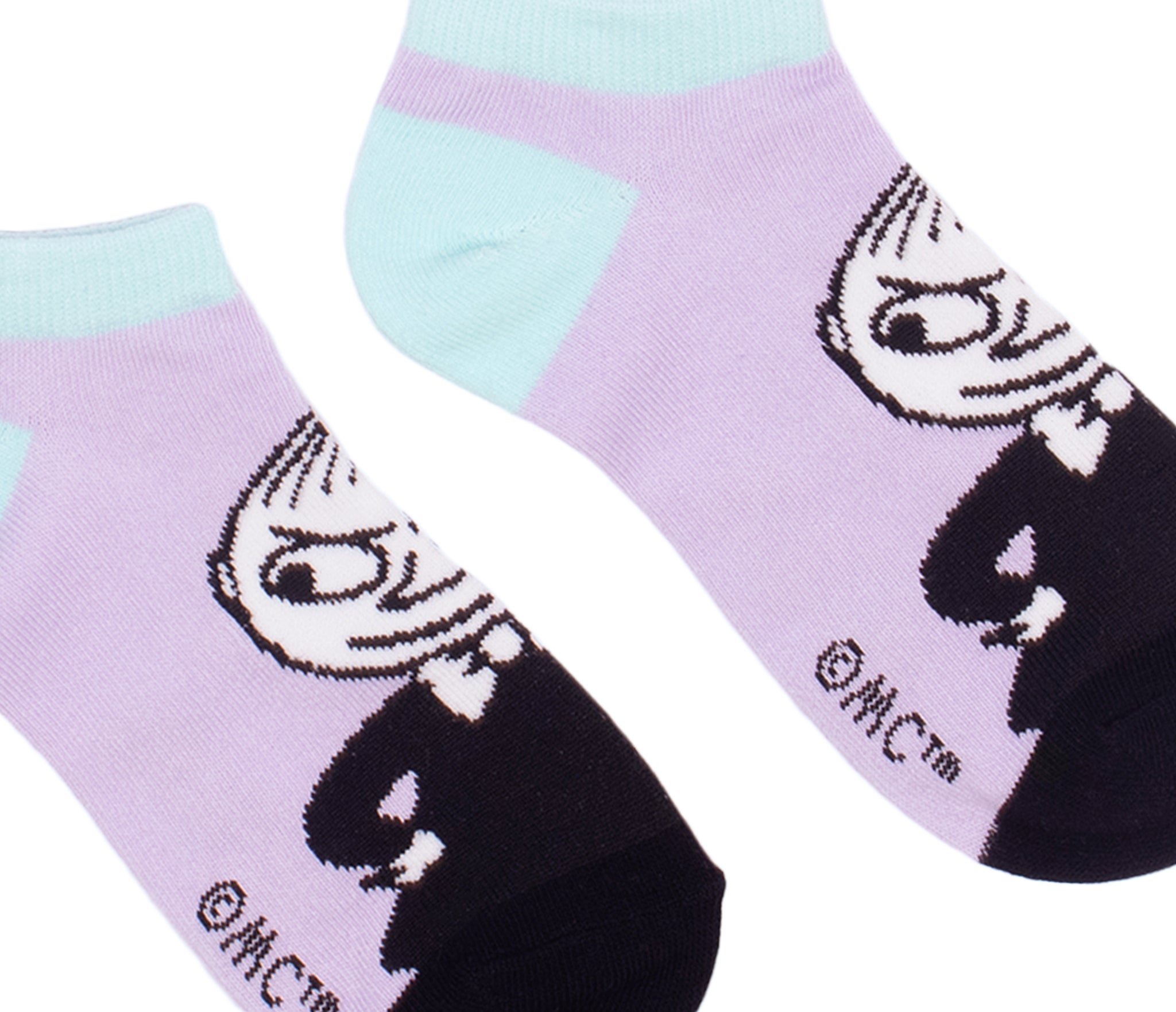 Little My Pranking Ladies Ankle Socks - Lilac