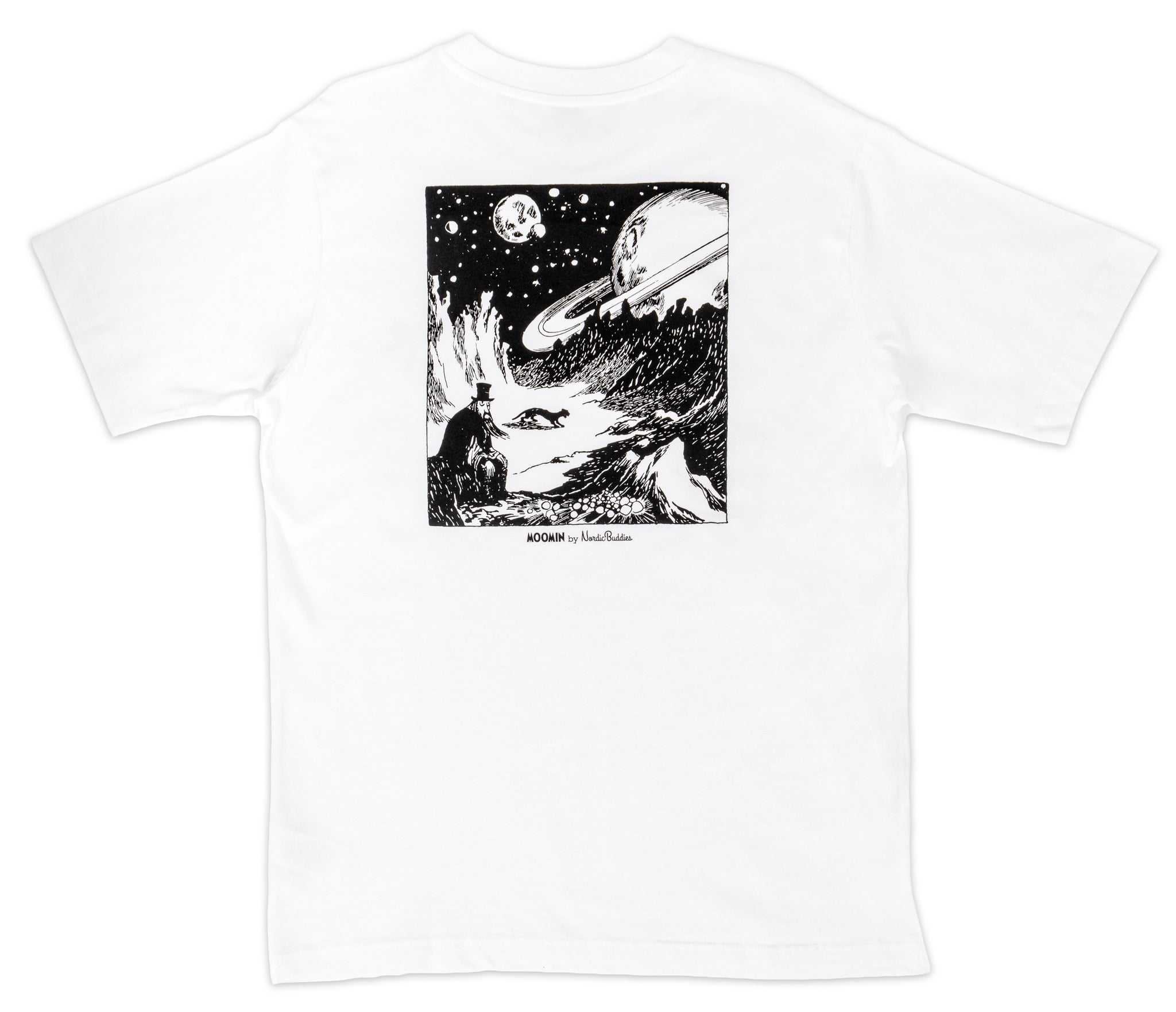 Moomin T-Shirt White The Hobgoblin | Muumi T-Paita Valkoinen Taikuri