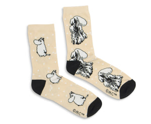 Exclusive Collection Moomintroll Winterland Ladies Socks - Beige