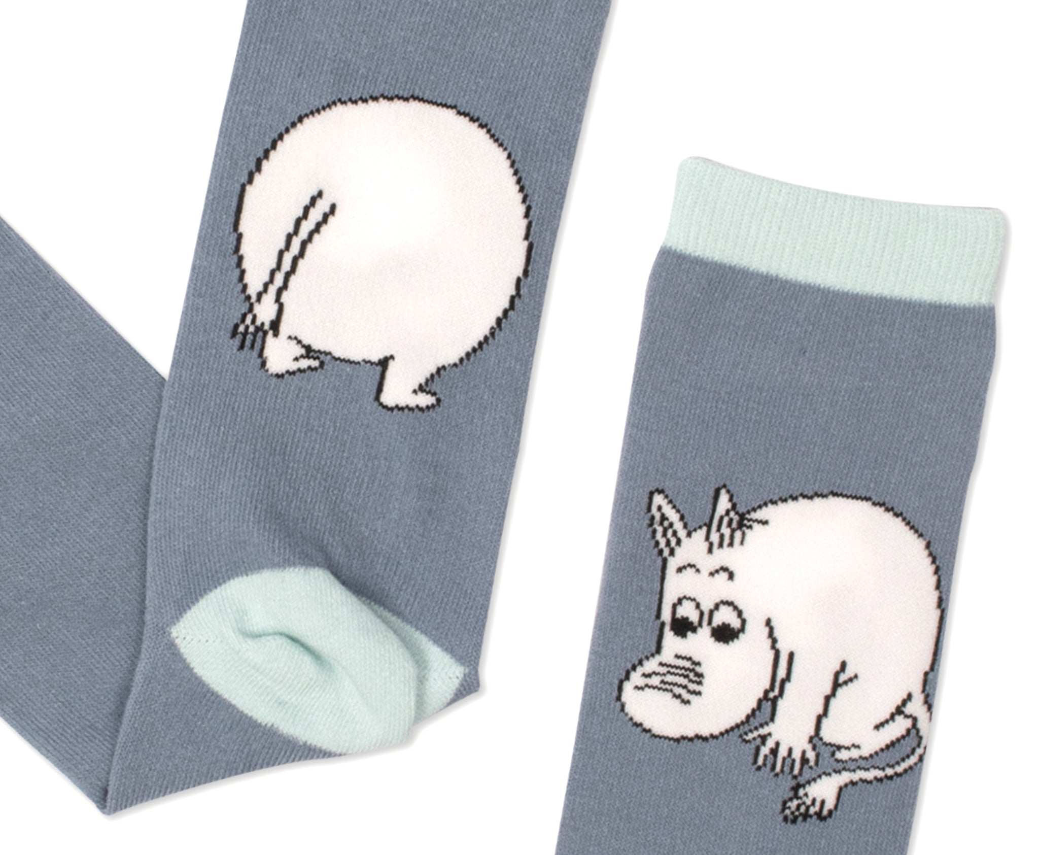 Moomintrolls Butt Men Socks - Blue