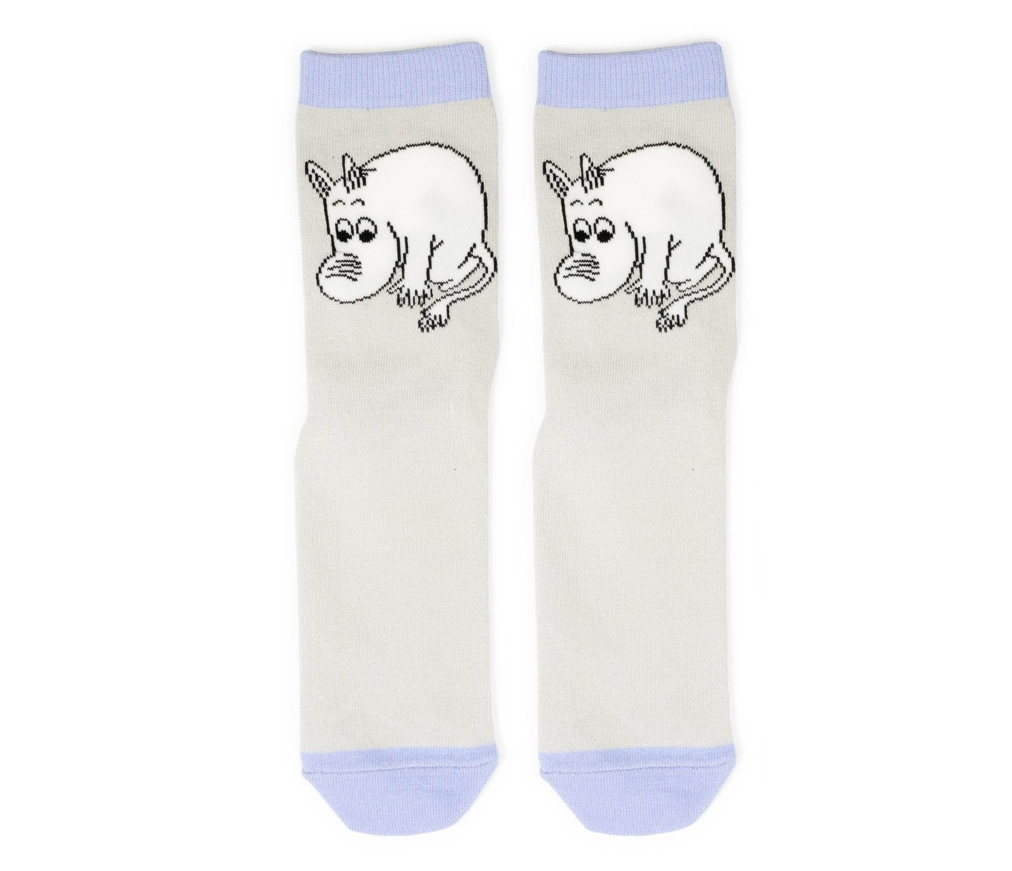 Moomintrolls Butt Ladies Socks - Grey