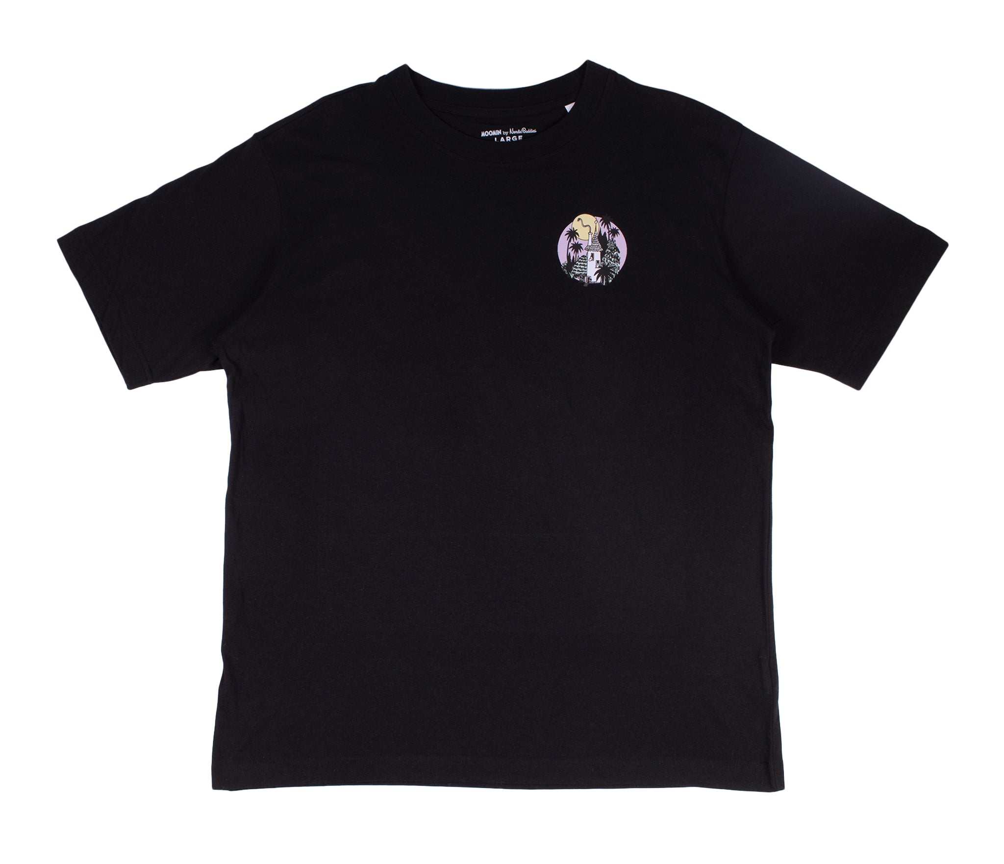 T-Shirt Moomin Jungle - Black