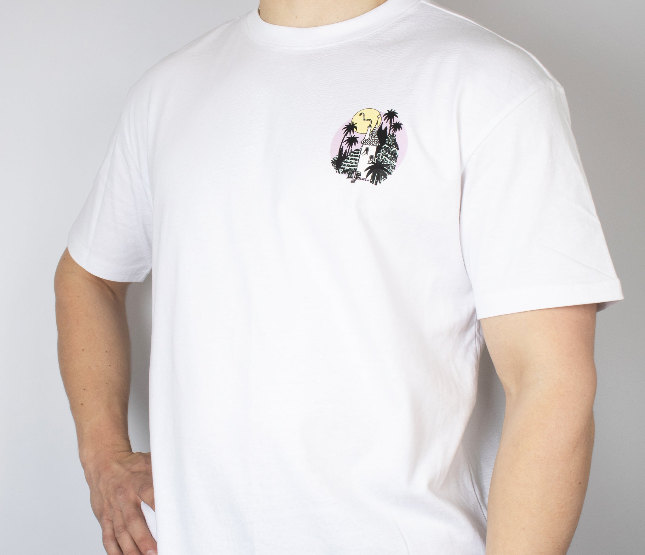 T-Shirt Moomin Jungle - White