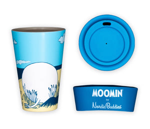 Moomin Take Away Mug Blue Moomintroll  | Muumi Take Away Muki Sininen Muumipeikko