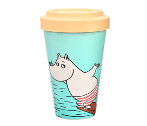 Moomintroll Swimming Take Away Mug