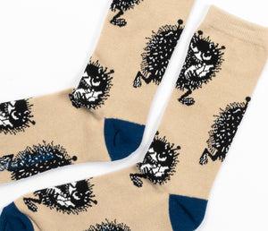Moomin Men’s Socks Beige Stinky | Muumi Miesten Sukat Beige Haisuli